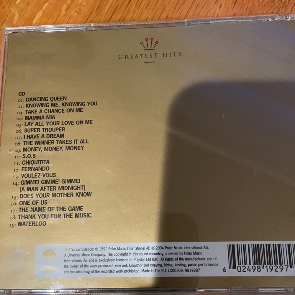ABBA CD - Picture 2 of 2